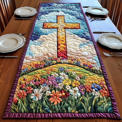 Risen Savior Quilted Table Runner GFTOTP5142