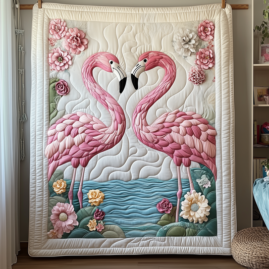 Flamingo Quilted Blanket GFTOTP539