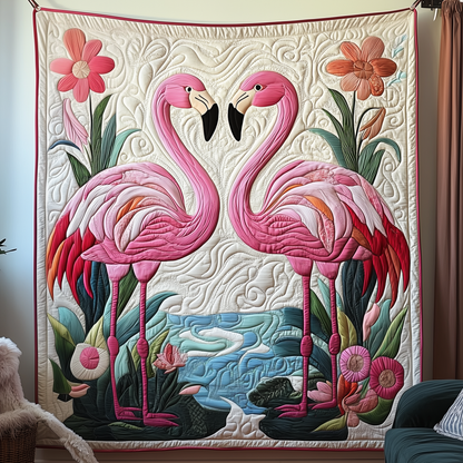 Flamingo Quilted Blanket GFTOTP540
