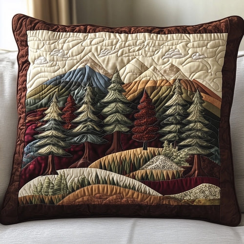 Forest Vibe Quilted Pillow Case GFTOTP6149