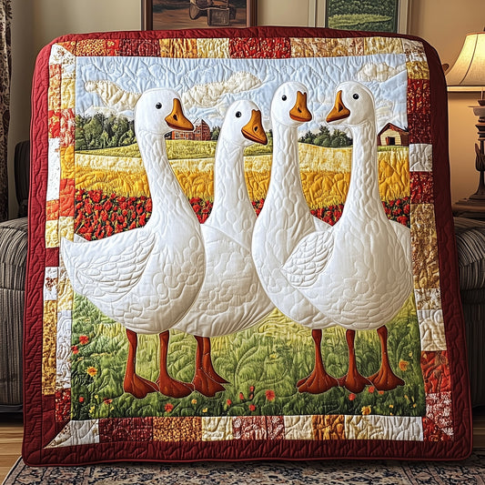Goose Meadow Quilted Blanket GFTOTP6236