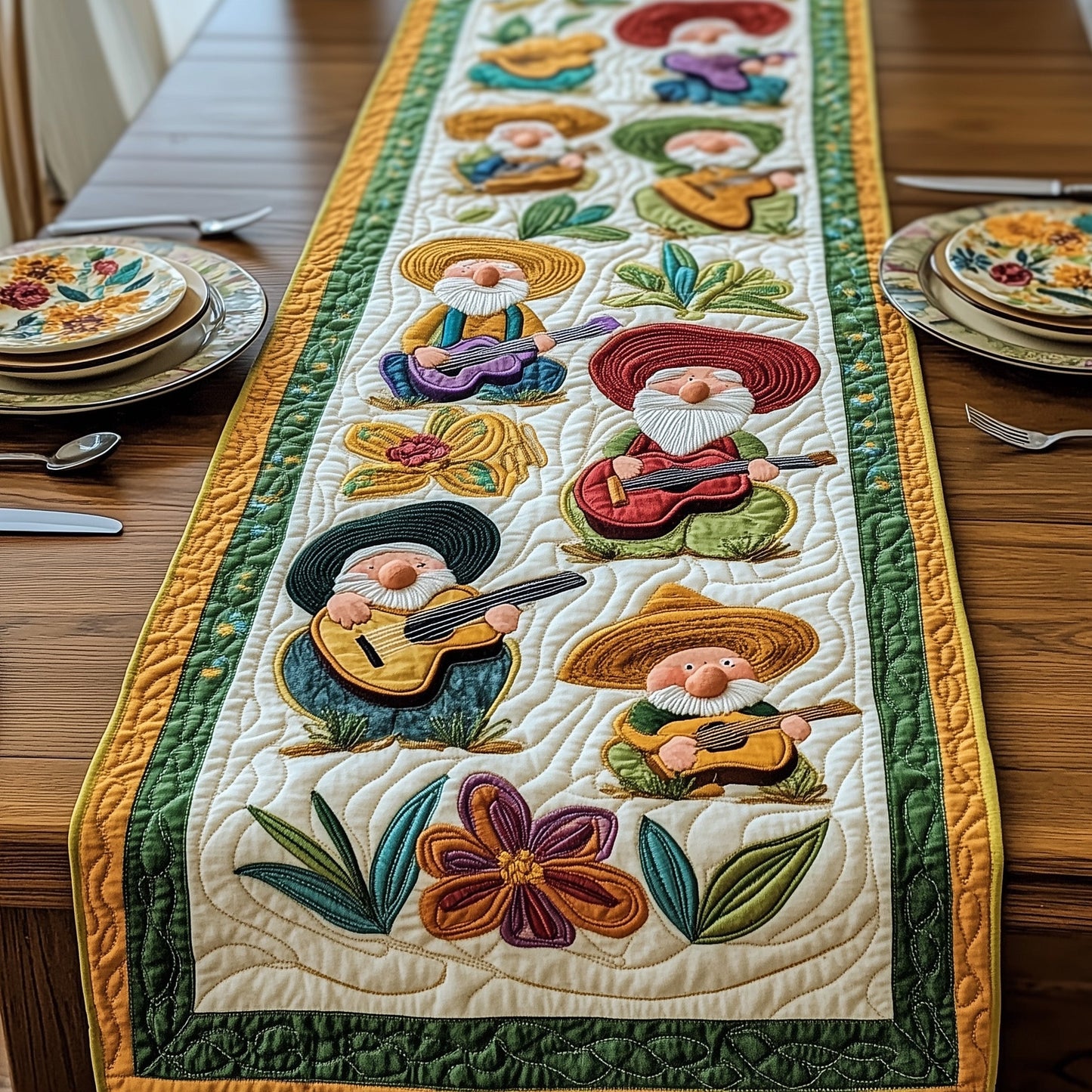 Viva La Fiesta Quilted Table Runner GFTOTP6368