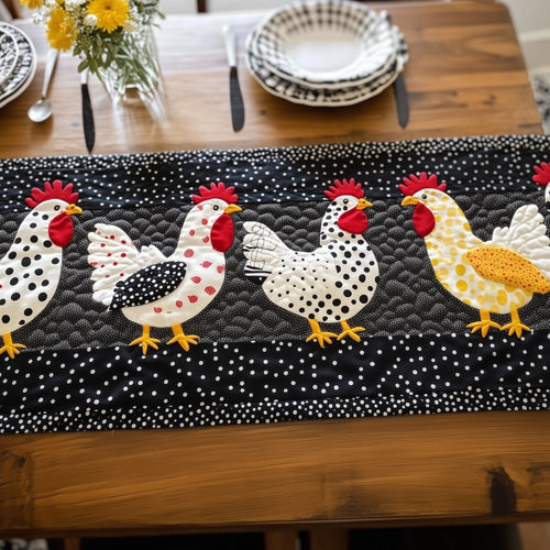 Whimsy Hen Quilted Table Runner GFTOTP6466