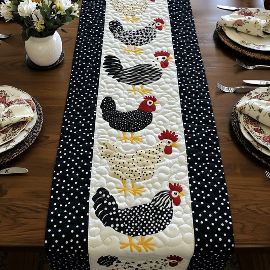 Whimsy Hen Quilted Table Runner GFTOTP6470