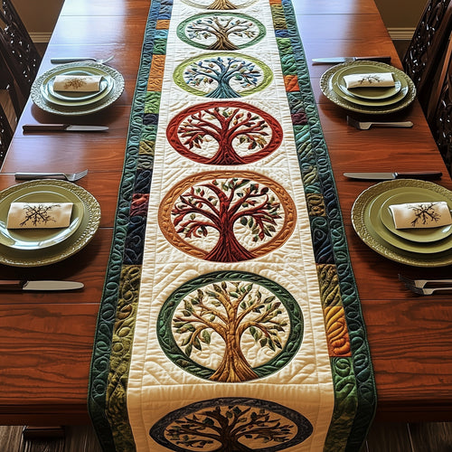 Tree Of Life Quilted Table Runner GFTOTP7509