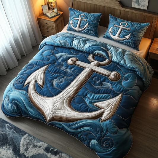 Nautical Anchor Duvet Cover Set GFTOTP7523