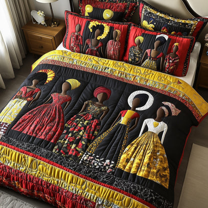 Juneteenth 3-Piece Quilted Bedding Set GFTOTP7942