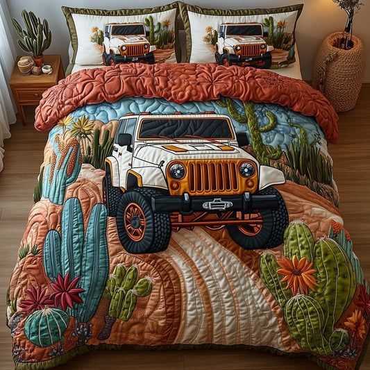 OffRoad Legends 3-Piece Quilted Bedding Set GFTOTP8278