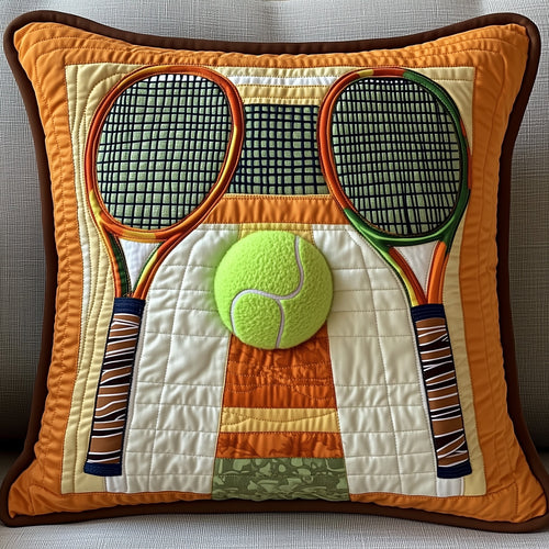 Tennis Time Quilted Pillow Case GFTOTP8423