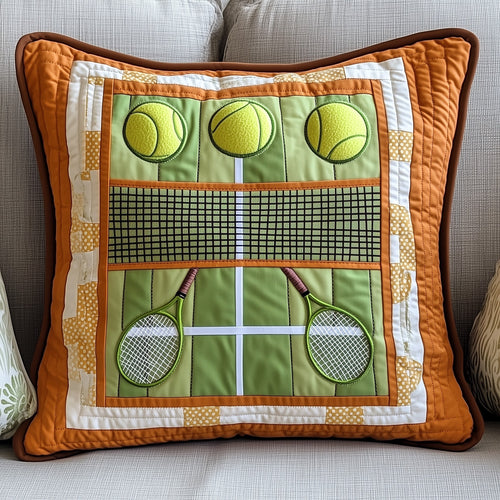 Tennis Time Quilted Pillow Case GFTOTP8426