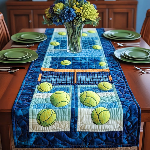 Tennis Club Quilted Table Runner GFTOTP8569