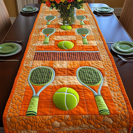 Tennis Club Quilted Table Runner GFTOTP8573