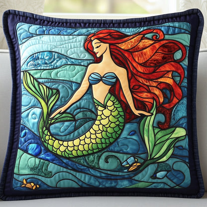 Enchanted Mermaid Quilted Pillow Case GFTOTP8625