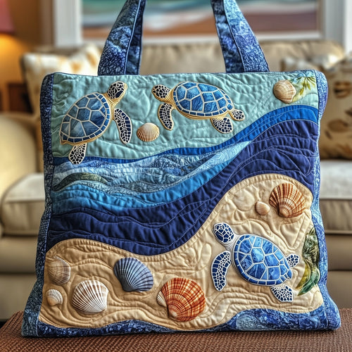 Tropical Turtle Quilted Tote Bag GFTOTP8765