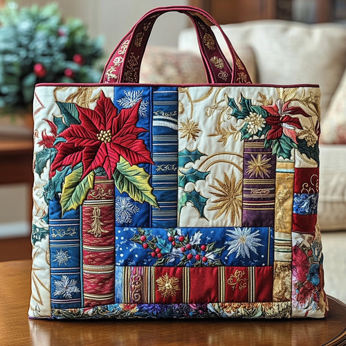 Bookish Quilted Tote Bag GFTOTP9000