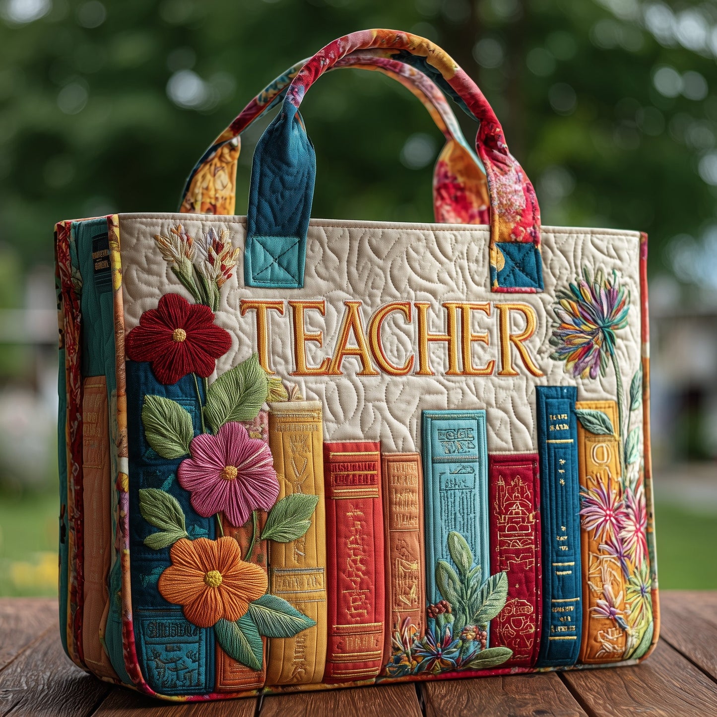 Teacher Quilted Tote Bag GFTOTP9079