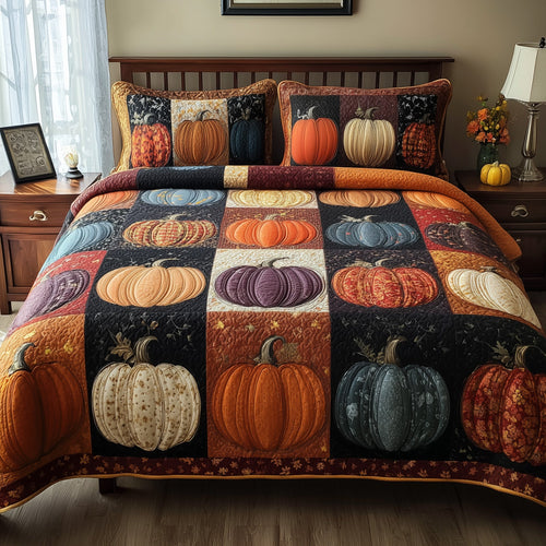 Autumn Glow 3-Piece Quilted Bedding Set GFTOTP9198