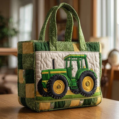 Tractor Quilted Tote Bag GFTOTP9211