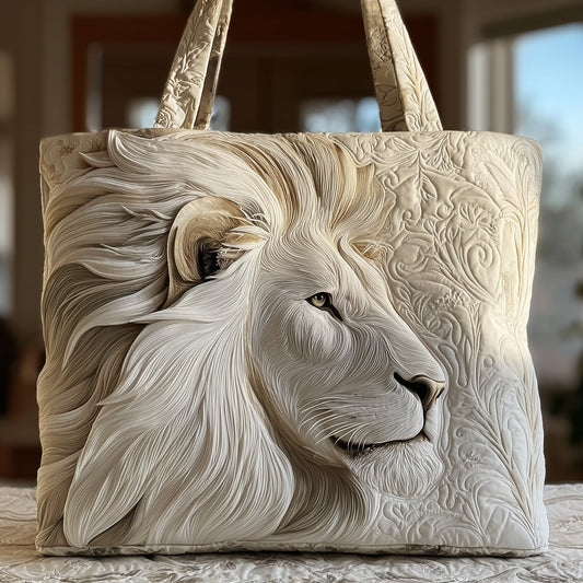 Majestic Lion Quilted Tote Bag GFTOTP9331
