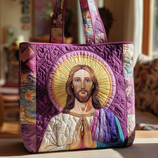 Jesus Quilted Tote Bag GFTOTP9363