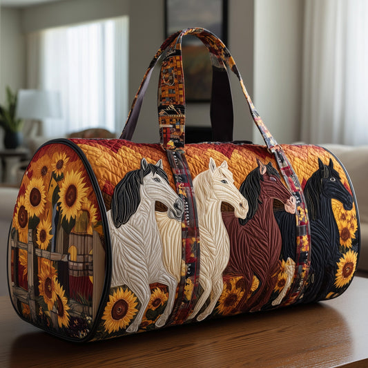 Rustic Horse Quilted Duffle Bag GFTOTP9641