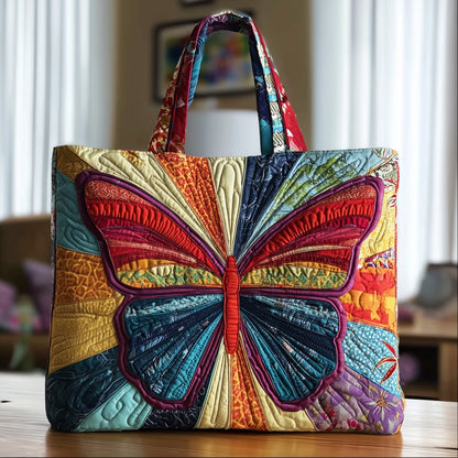 Butterfly Radiance Quilted Tote Bag GFTOTP9712