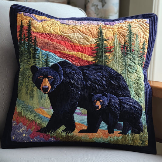 Bear Wander Quilted Pillow Case GFTOTP9720
