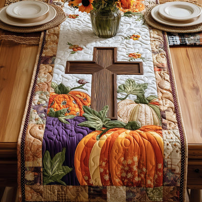 Fall For Jesus Quilted Table Runner GFTOTP9842