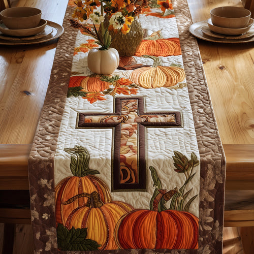 Fall For Jesus Quilted Table Runner GFTOTP9843