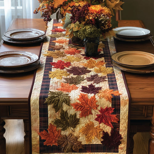 Maple Leaf Quilted Table Runner GFTOTP9850