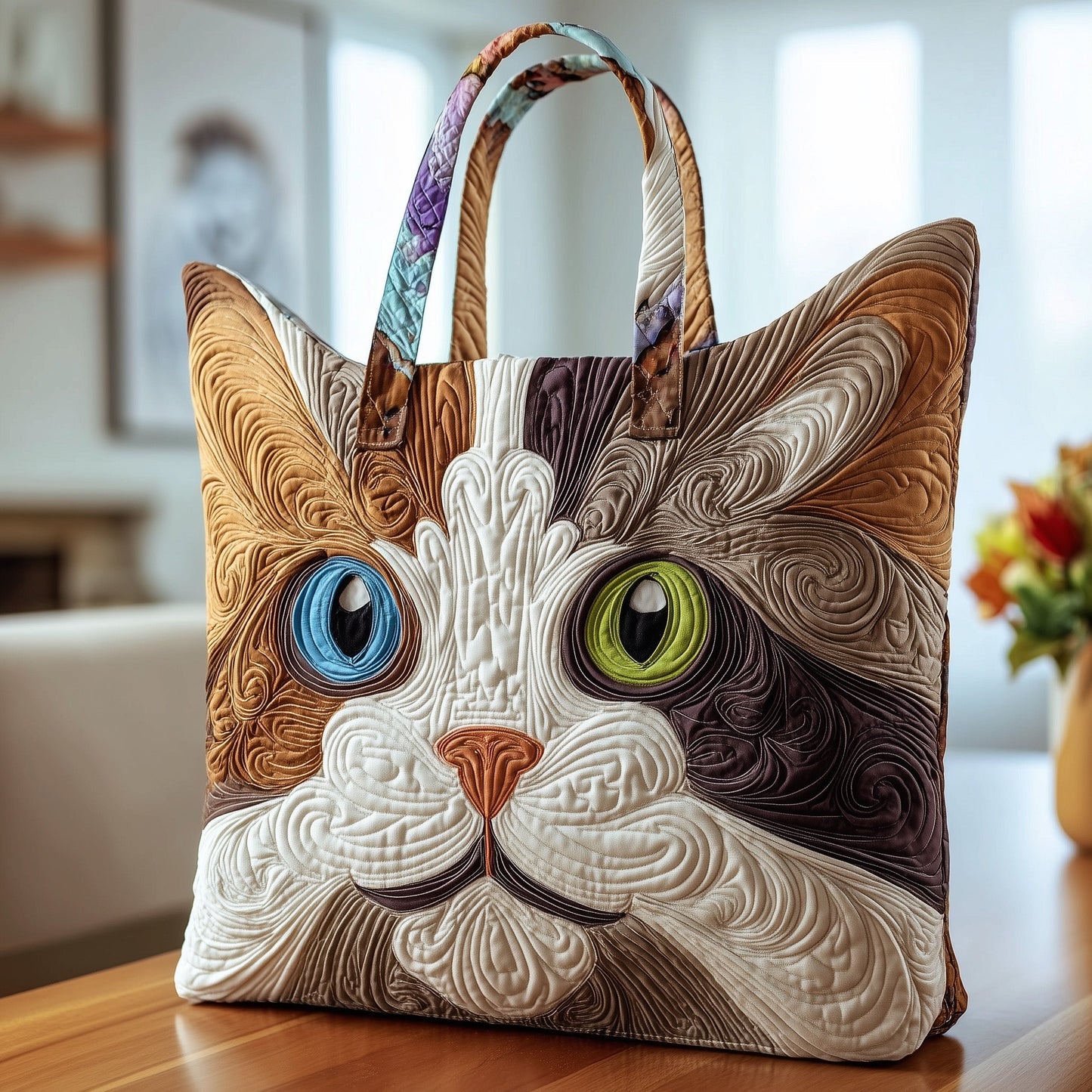 Catitude Quilted Tote Bag GFTOTP9913