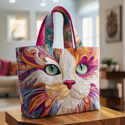 Catitude Quilted Tote Bag GFTOTP9925