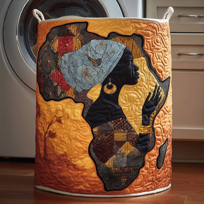 Sunlit Majesty Quilted Laundry Basket GFTOYC1035