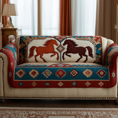 Tribal Majesty Quilted Sofa Cover GFTOYC1518