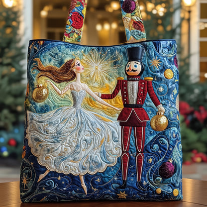 Christmas Nutcracker Quilted Tote Bag GFTOYC182