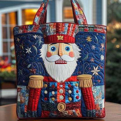 Christmas Nutcracker Quilted Tote Bag GFTOYC185