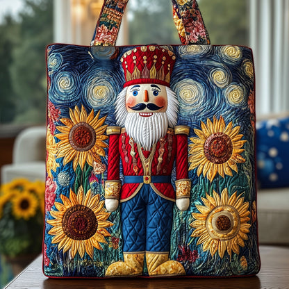 Christmas Nutcracker Quilted Tote Bag GFTOYC186