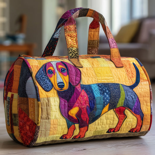 Dachshund  Quilted Duffle Bag GFTOYC18