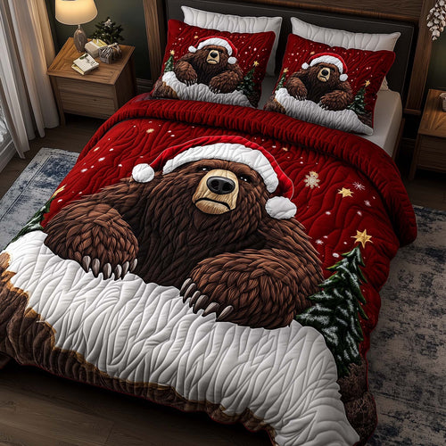 Santa Bear Duvet Cover Set GFTOYC2439