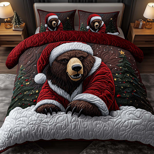 Santa Bear Duvet Cover Set GFTOYC2441