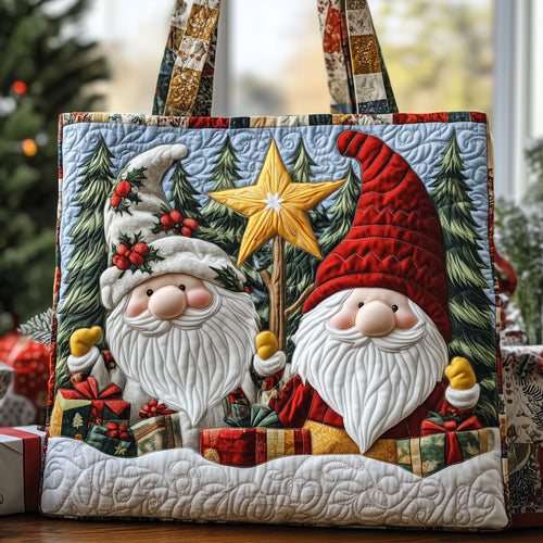 Christmas Gnome Quilted Tote Bag GFTOYC246