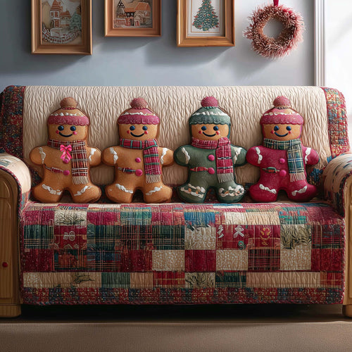 Festive Bake Quilted Sofa Cover GFTOYC2577