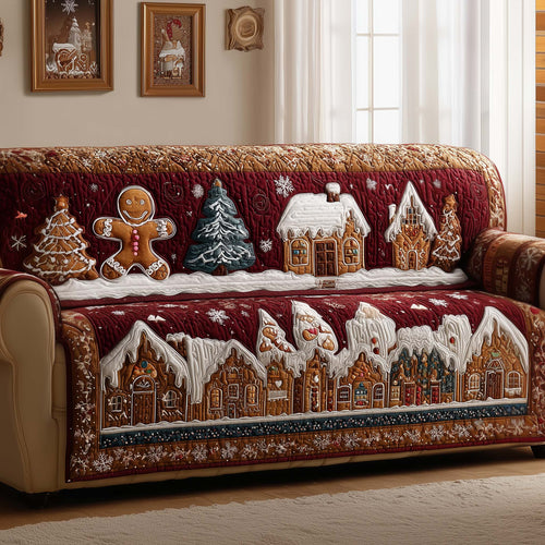 Festive Bake Quilted Sofa Cover GFTOYC2581