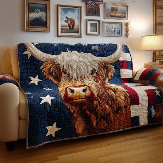Patriot Highland Quilted Sofa Cover GFTOYC2669