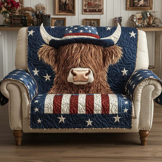 Patriot Highland Quilted Sofa Cover GFTOYC2672