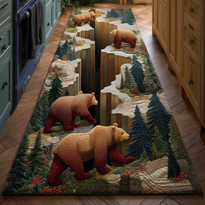 Woodland Bear Runner Rug GFTOYC2711