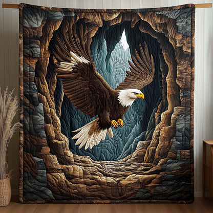Eagle Emble Quilted Blanket GFTOYC2721