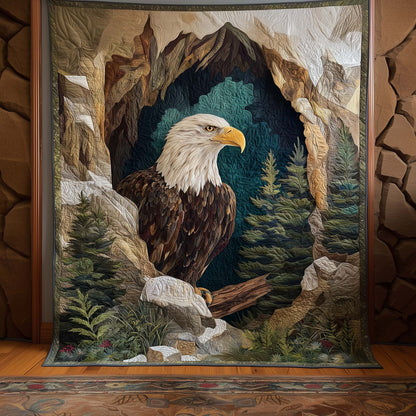 Eagle Emble Quilted Blanket GFTOYC2723