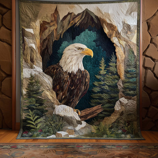 Eagle Emble Quilted Blanket GFTOYC2723