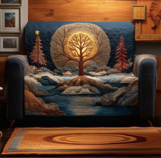 Tree of Life Quilted Sofa Cover GFTOYC2782